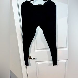 Unbranded Sporty Mesh Scalloped Atheltic Leggings - Size Large